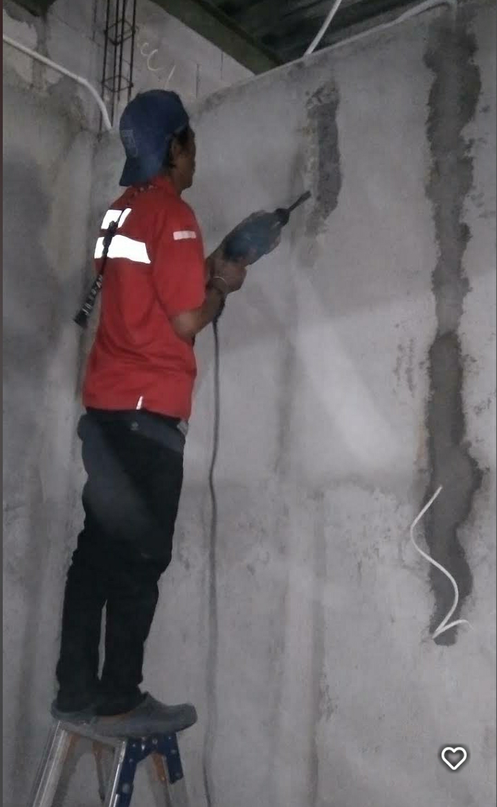 Pengeboran dinding